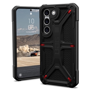 UAG Monarch Kevlar Samsung Galaxy S23+ 5G Hybrid Case - Black