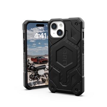 iPhone 15 UAG Monarch Pro MagSafe Hybrid Case - Carbon Fiber