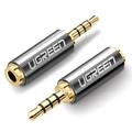 Ugreen 2.5mm Male / 3.5mm Female Stereo Audio Adapter w. Gold Plated Connectors