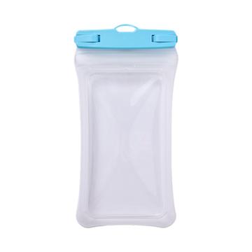 Universal IPX8 Waterproof TPU Case w. Airbag Protection - Blue