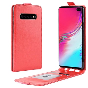 Samsung Galaxy S10 5G Vertical Flip Case with Card Holder