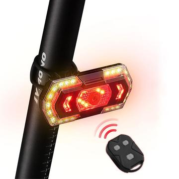 WEST BIKING YP0701348 MTB Bike Tail Light Waterproof Warning Lamp for Bicycle RC Taillight with Loudspeaker