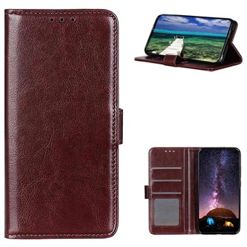 Samsung Galaxy S22+ 5G Wallet Case with Magnetic Closure (Open Box - Excellent) - Brown