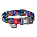 Waudog Nylon Dog Collar with QR Code - Size XL