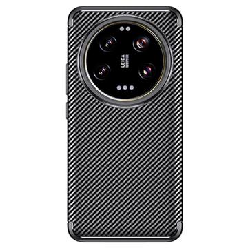 Xiaomi 14 Ultra Beetle Carbon Fiber TPU Case - Black