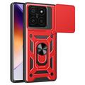 Xiaomi 14T Pro Rotary Ring Hybrid Case with Camera Shield