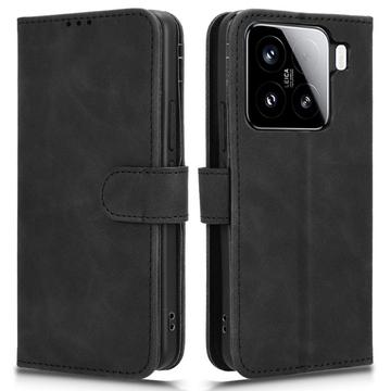 Xiaomi 15 Wallet Case with Magnetic Closure