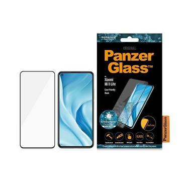 Xiaomi Mi 11 Lite 5G PanzerGlass AntiBacterial Tempered Glass Screen Protector - Case Friendly - Black Edge