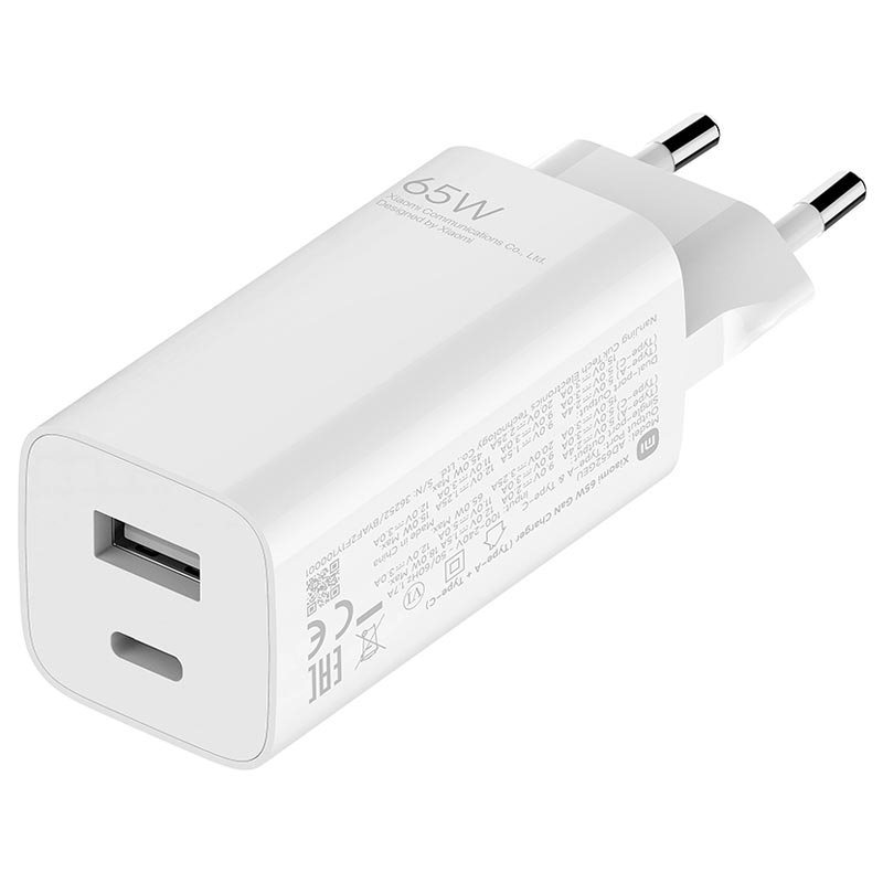 Xiaomi Mi fast charger with GaN Tech - 65W - White