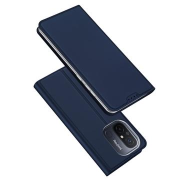 Xiaomi Redmi 12C, Poco C55 Dux Ducis Skin Pro Flip Case - Blue