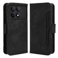 Xiaomi Redmi K70/K70 Pro/Poco F6 Pro Cardholder Series Wallet Case - Black