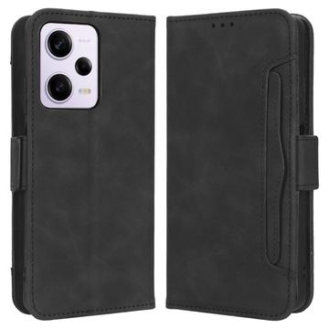 Xiaomi Redmi Note 12 Pro Cardholder Series Wallet Case - Black