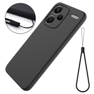 Xiaomi Redmi Note 13 Pro+ Liquid Silicone Case - Black