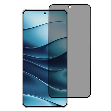 Xiaomi Redmi Note 14 Privacy Full Cover Tempered Glass Screen Protector - Black Edge