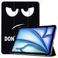 iPad Air 13 (2024) Tri-Fold Series Smart Folio Case - Don't Touch Me