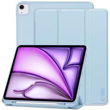 iPad Air 13 (2024) Tech-Protect SmartCase Pen Tri-Fold Folio Case - Sky Blue