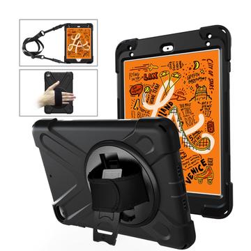 iPad Mini (2019) Heavy Duty 360 Case with Hand Strap - Black