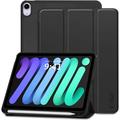 iPad Mini 2021/2024 Tech-Protect SmartCase Pen Tri-Fold Folio Case - Black