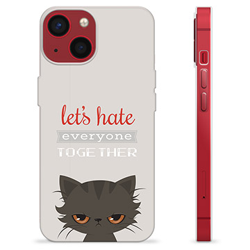 iPhone 13 Mini TPU Case - Angry Cat