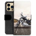 iPhone 13 Pro Max Premium Wallet Case - Motorbike