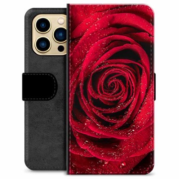 iPhone 13 Pro Max Premium Wallet Case - Rose