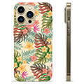 iPhone 13 Pro Max TPU Case - Pink Flowers