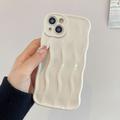 iPhone 14 3D Linear Wavy Case - White