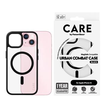 iPhone 15 PanzerGlass Care Urban Combat Case - MagSafe Compatible