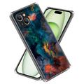 iPhone 15 Plus Stylish Ultra-Slim TPU Case - Colorful Clouds