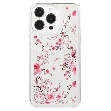 iPhone 15 Pro Fashion TPU Case - Pink Flowers