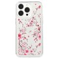 iPhone 15 Pro Max Fashion TPU Case - Pink Flowers