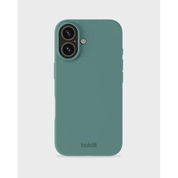 iPhone 16 Holdit Silicone Case - Moss green