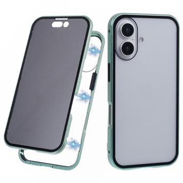 iPhone 16 Magnetic Case with Tempered Glass - Privacy