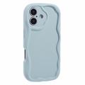 iPhone 16 Plus Candy Color Wavy TPU Case