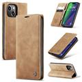 iPhone 16 Plus Caseme 013 Series Wallet Case - Brown