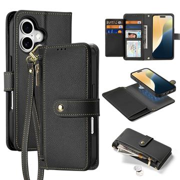 iPhone 16 Plus Dux Ducis Lawa Wallet Leather Case w. Magnetic Cover