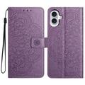 iPhone 16 Plus Mandala Series Wallet Case