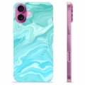 iPhone 16 Plus TPU Case - Blue Marble