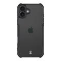 iPhone 16 Plus Tactical Quantum Stealth Case with Reinforced Corners - Clear / Black