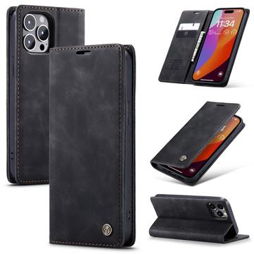 iPhone 16 Pro Caseme 013 Series Wallet Case - Black