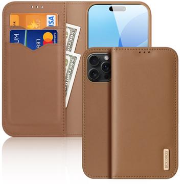 iPhone 16 Pro Dux Ducis Hivo Wallet Leather Case