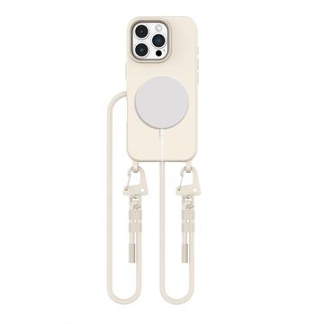 iPhone 16 Pro Max Tech-Protect MagNecklace MagSafe Case – Latte