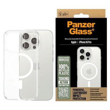 iPhone 16 Pro PanzerGlass HardCase MagSafe Compatible Case - White / Transparent