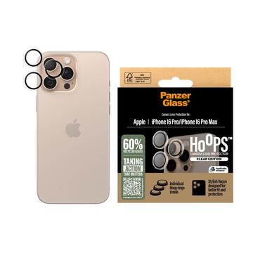 iPhone 16 Pro/16 Pro Max PanzerGlass Hoops Camera Lens Protector - Transparent