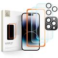 iPhone 16 Pro Tech-Protect Supreme Protection Set - Clear