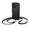 iPhone 16 Pro Spigen Cyrill Kajuk Classic Charm Mag Case with Strap - Black