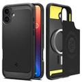 iPhone 16 Spigen Rugged Armor Mag TPU Case - Black