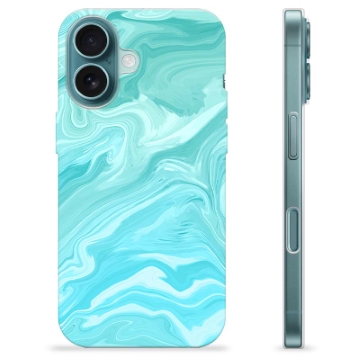 iPhone 16 TPU Case - Blue Marble