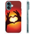 iPhone 16 TPU Case - Heart Silhouette