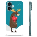 iPhone 16 TPU Case - Cute Moose